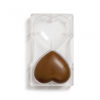 Professional Chocolate Mould - Large Heart